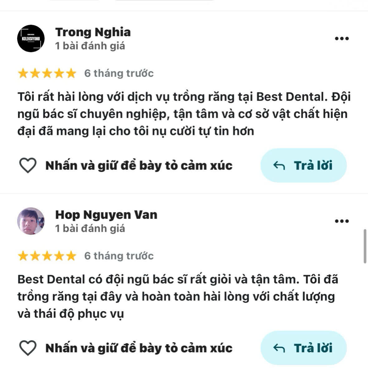Đánh giá từ khách hàng chính là sự công tâm nhất cho một sản phẩm chất lượng