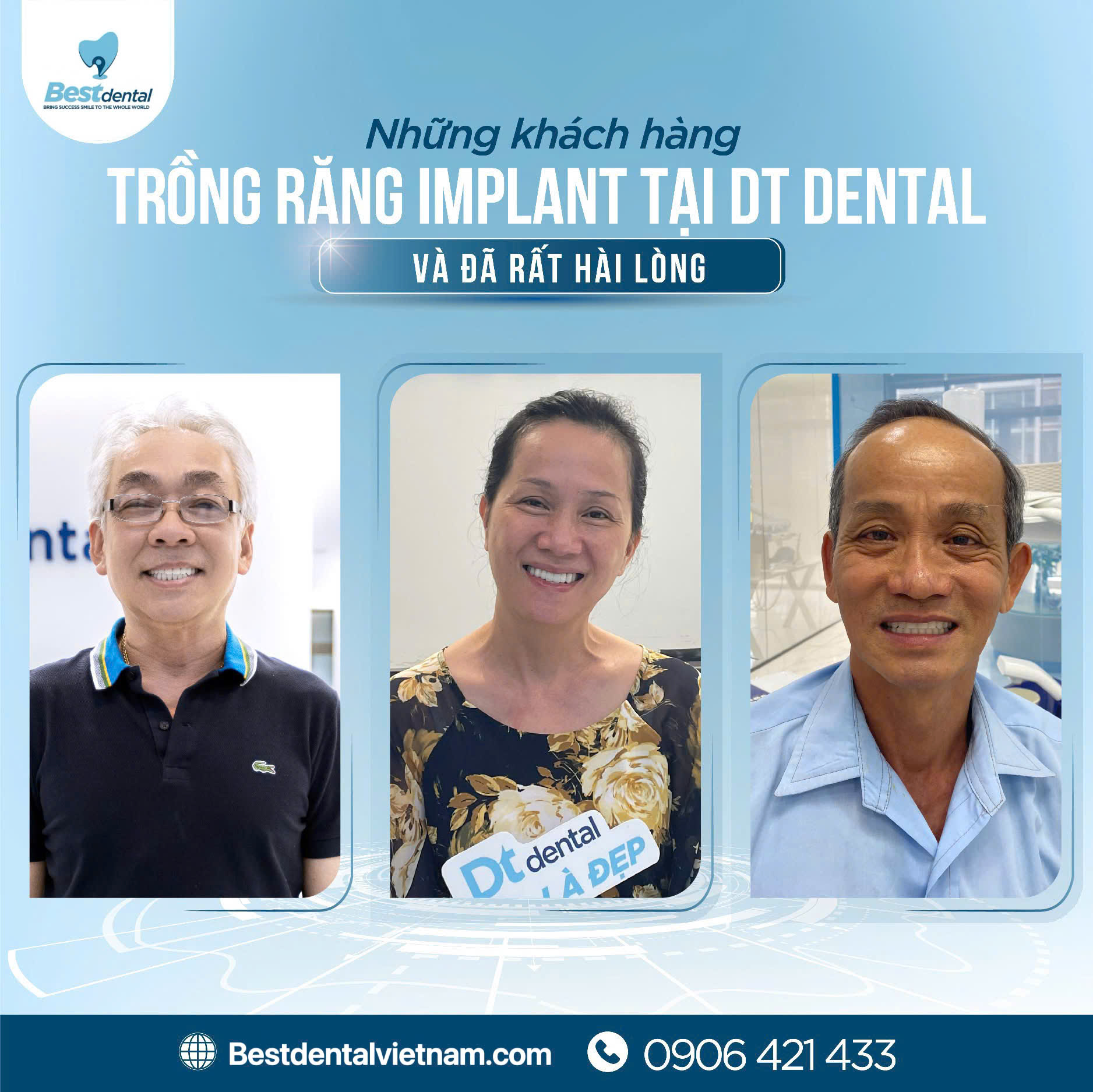 trồng trụ răng implant được rất nhiều khách hàng ưa chuộng tại Nha khoa Best